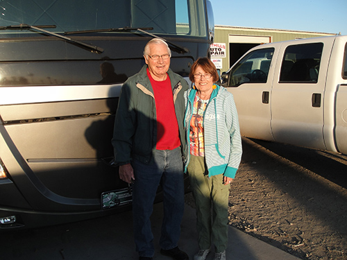 Jeanne & George Procknow at RV Décor