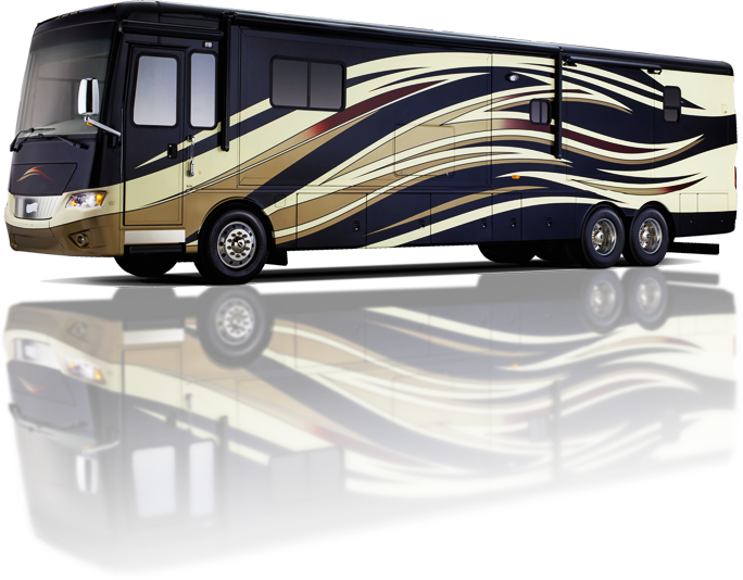 Gold & Black RV 